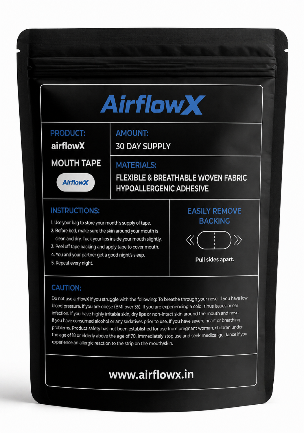 AIRFLOWX MOUTH TAPE