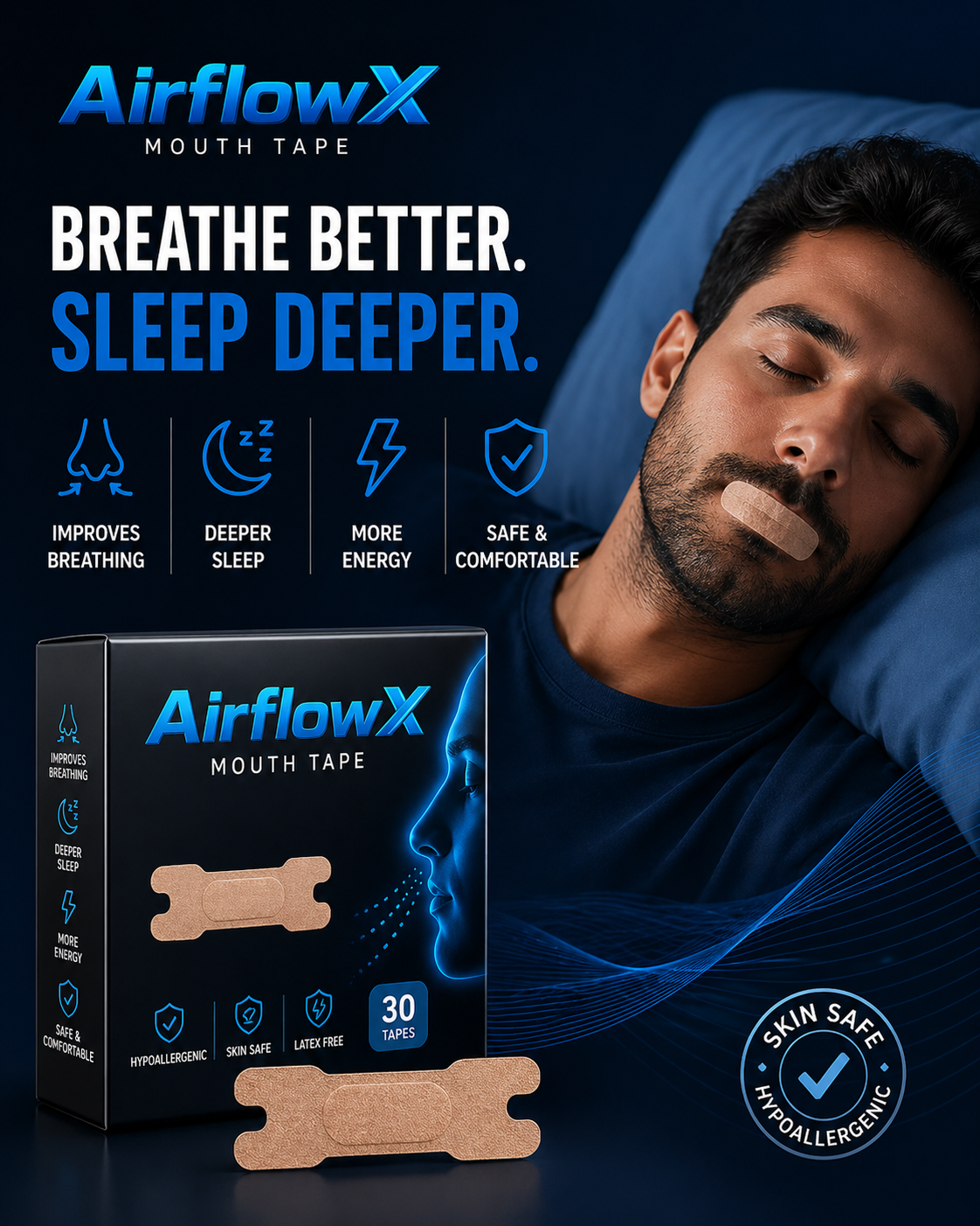 AIRFLOWX MOUTH TAPE
